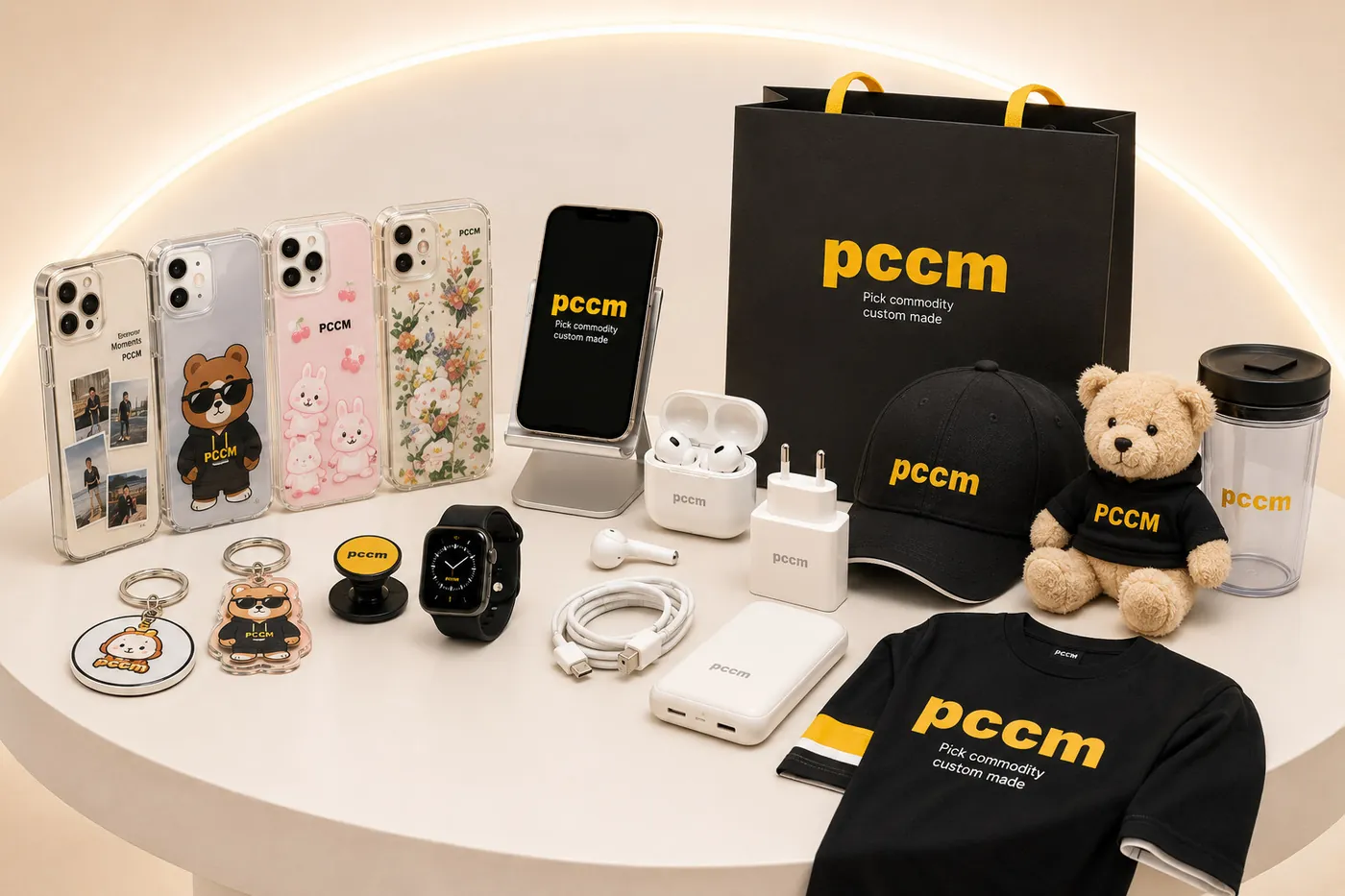 PCCM 굿즈 라인업